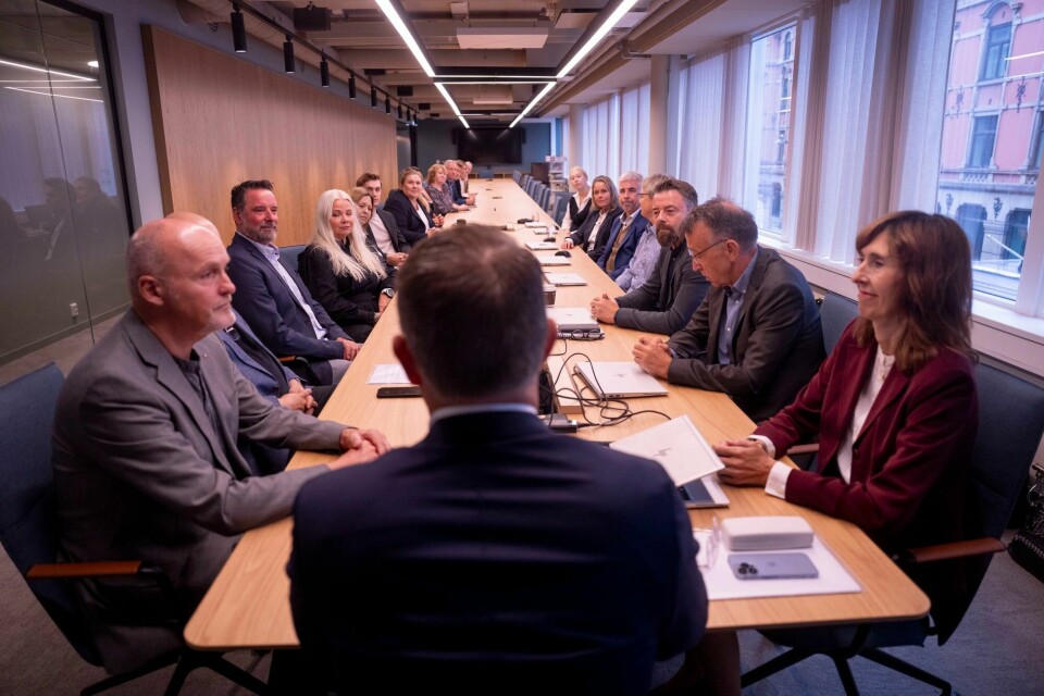 Riksmekler Mats Wilhelm Ruland sammen med partnerne i meklingen, som endte med streik i forrige uke. Riksmekler Mats Wilhelm Ruland sammen med partnerne i meklingen, som endte med streik i forrige uke.