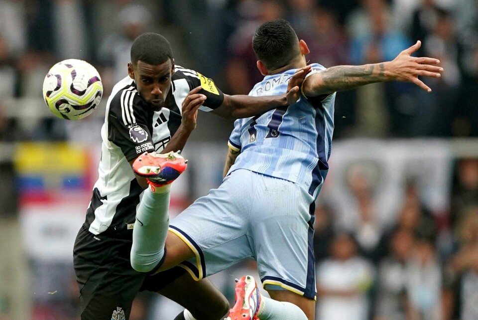 Alexander Isak ble matchvinner for Newcastle mot Tottenham. Alexander Isak ble matchvinner for Newcastle mot Tottenham. Foto: Owen Humphreys / PA via AP / NTB
