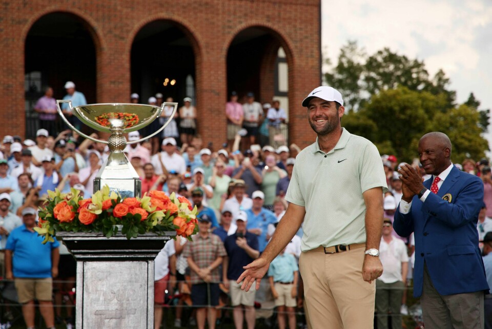 Scottie Scheffler har vært den overlegent beste golfspilleren denne sesongen, og vant også FedEx-cupen og Tour Championship fullt fortjent Scottie Scheffler har vært den overlegent beste golfspilleren denne sesongen, og vant også FedEx-cupen og Tour Championship fullt fortjent