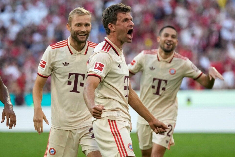 Thomas Müller er fortsatt i kjempeform. Thomas Müller er fortsatt i kjempeform. Foto: Matthias Schrader / AP / NTB