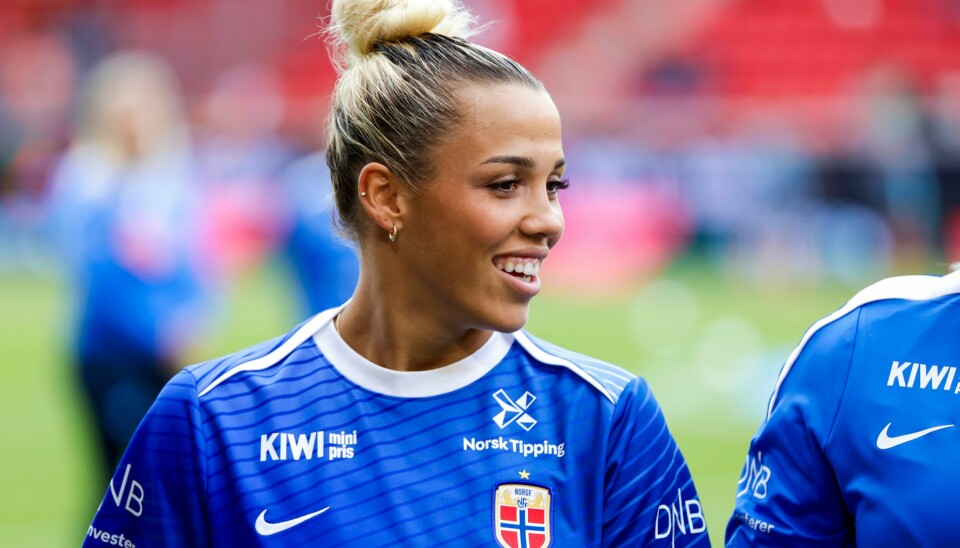 Celin Bizet Ildhusøy er klar for Manchester United. Celin Bizet Ildhusøy er klar for Manchester United. Foto: Paul S. Amundsen / NTB