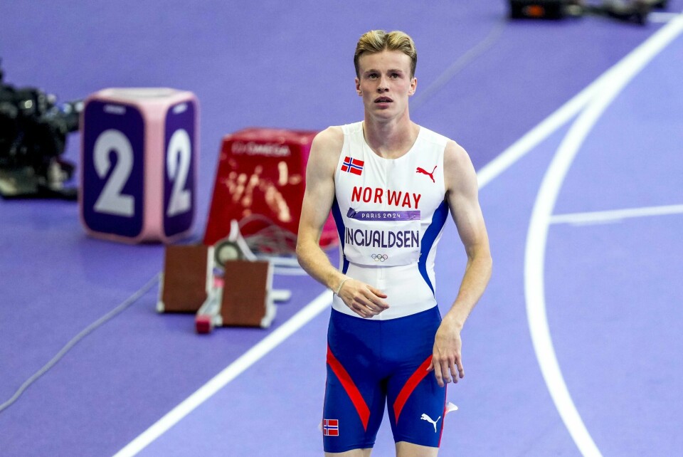 Håvard Ingvaldsen ble fem i Zürich. Her fra OL i Paris. Håvard Bentdal Ingvaldsen etter semifinalen på 400 meter på Stade de France under sommer-OL i Paris 2024. Foto: Beate Oma Dahle / NTB.
