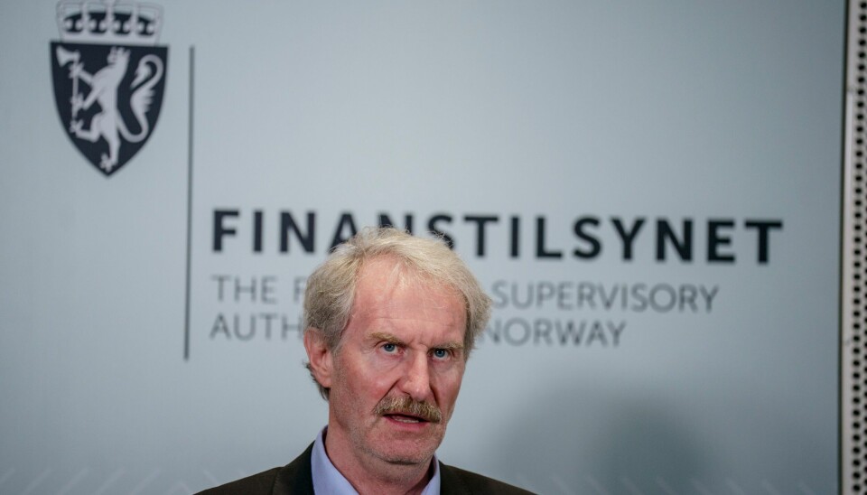 Seksjonssjef for IT og betalingstenester Olav Johannessen i Finanstilsynet. Seksjonssjef for IT og betalingstenester Olav Johannessen la tysdag fram Finanstilsynet årlege ROS-analyse for finansbransjen. Foto: Stian Lysberg Solum / NTB / NPK