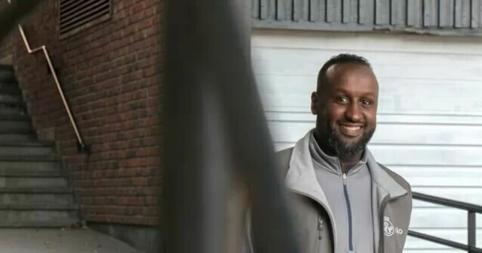 Jamal Diriye jobber som Salto-koordinator i bydel Gamle Oslo. Jamal Diriye jobber som Salto-koordinator i bydel Gamle Oslo.