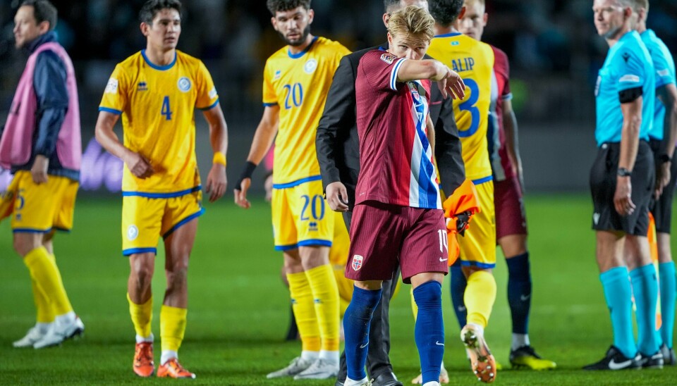 Kaptein Martin Ødegaard og de norske landslagsgutta fikk en dårlig start på årets Nations League, med kun 0-0 mot Kasakhstan borte. I kveld venter langt tøffere motstand hjemme på Ullevaal, da Østerrike er motstander. Kaptein Martin Ødegaard og de norske landslagsgutta fikk en dårlig start på årets Nations League, med kun 0-0 mot Kasakhstan borte. I kveld venter langt tøffere motstand hjemme på Ullevaal, da Østerrike er motstander.