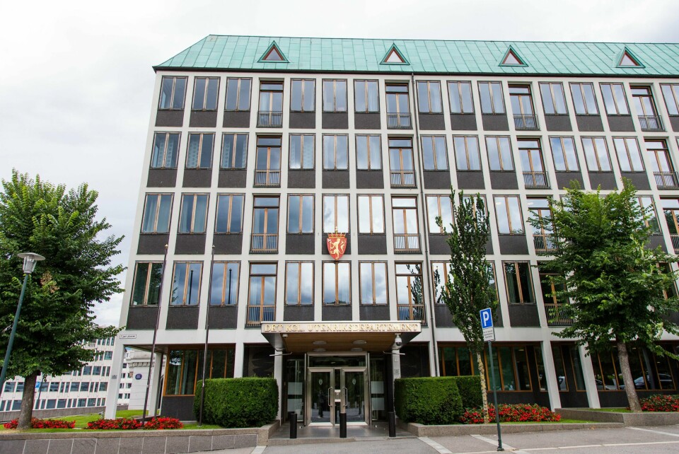 Ambassadebygget til Afghanistan i Oslo vil overtas av Utenriksdepartementet (bildet). Bildet viser Utenriksdepartementet (UD) i Oslo. Illustrasjonsfoto: Audun Braastad / NTB