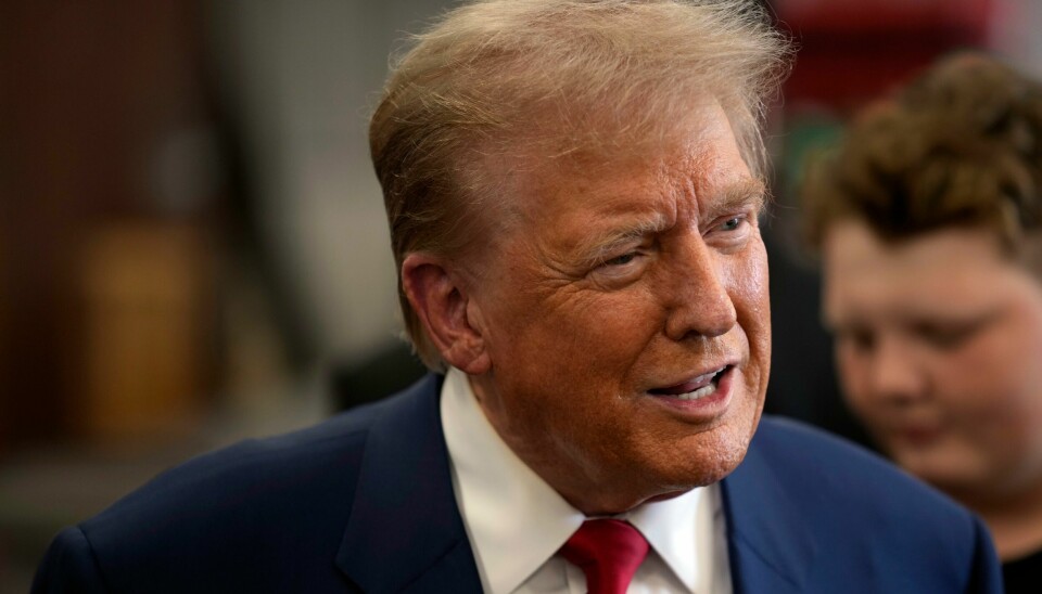 Myndighetene i Haiti fordømmer Donald Trump og andre som sprer uriktige påstander om at migranter fra den karibiske øystaten spiser kjæledyrene til folk i byen Springfield i Ohio. Myndighetene i Haiti fordømmer Donald Trump og andre som sprer uriktige påstander om at migranter fra den karibiske øystaten spiser kjæledyrene til folk i byen Springfield i Ohio. Foto: Matt Rourke / AP / NTB