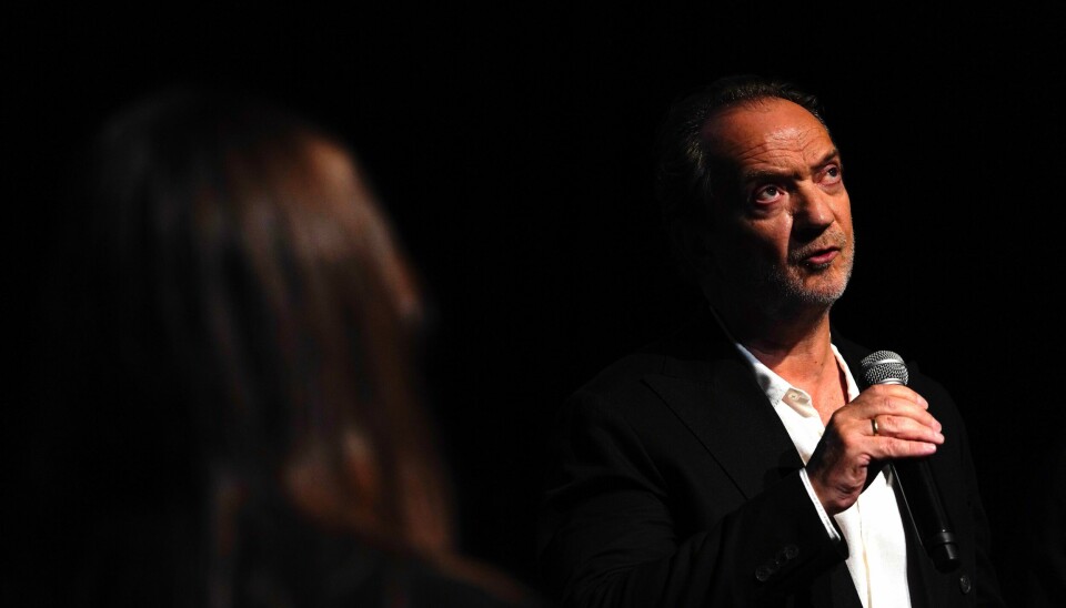 Skuespiller Gard B. Eidsvold, som portretterer Quisling i «Quislings siste dager». Filmen er en av tre norske filmer på Oscar-kortlisten. Skuespiller Gard B. Eidsvold, som portretterer Quisling i «Quislings siste dager». Filmen er en av tre norske filmer på Oscar-kortlisten. Foto: Ole Berg-Rusten / NTB