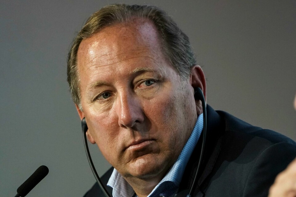 John Textor ønsker å kjøpe Everton. John Textor ønsker å kjøpe Everton. Foto: Laurent Cipriani / AP Photo / NTB.