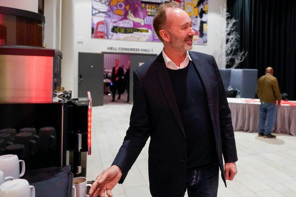 Trond Giske under Trondheim Arbeiderparti sitt årsmøte tidligere i år. Trond Giske tror fremdeles at han har mulighet til å bli nominert til en stortingsplass. Foto: Terje Bendiksby / NTB
