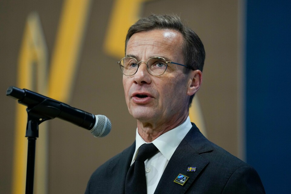 Sveriges statsminister, Ulf Kristersson. Sveriges statsminister, Ulf Kristersson.