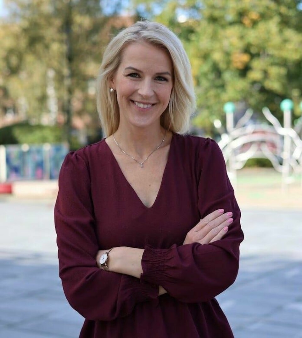Elise Waagen. Aps utdanningspolitiske talsperson på Stortinget. Elise Waagen.