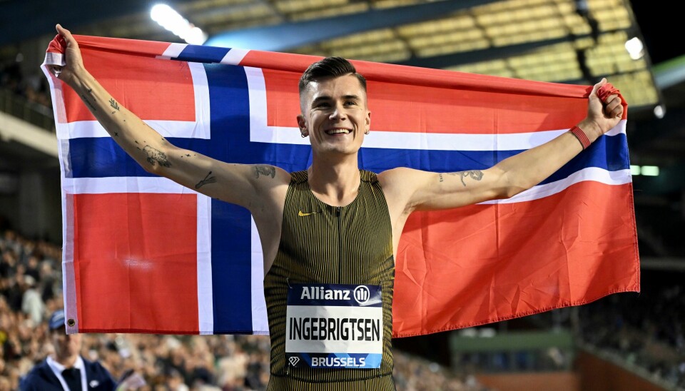 Jakob Ingebrigtsen er blant to finalister i kåringen av årets løper i verden. Jakob Asserson Ingebrigtsen stiller til start i søndagens halvmaraton i København. Foto: Frederic Sierakowski / AP / NTB