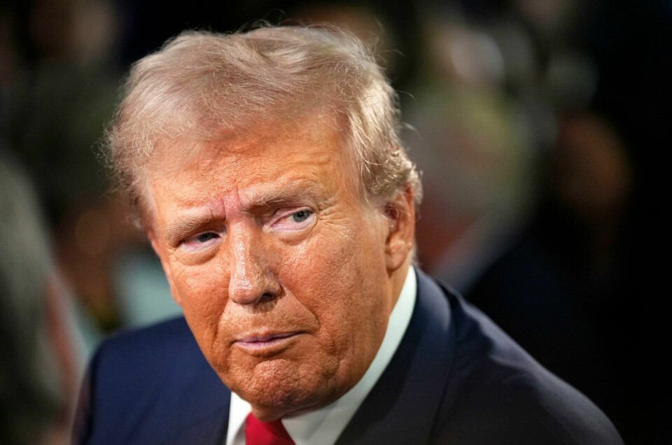 Kollapsen til Donald Trump i Philadelphia gir et klart signal om at USA kommer til å beholde sin demokratiske status. Debattens utfall sender svært negative signaler om Trump, mener William M. Lafferty. Donald Trump, debatt mot Kamala Harris i Philadelphia 10. september. USA-valget 2024.