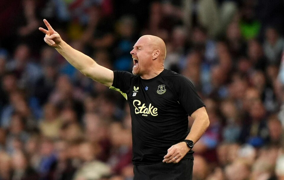 Everton-manager Sean Dyche sitter angivelig trygt. Everton-manager Sean Dyche sitter angivelig trygt. Foto: Bradley Collyer/PA via AP / NTB