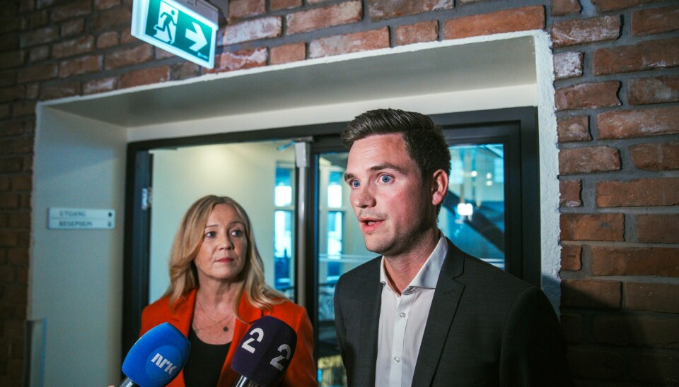 Generalsekretær i KrF Ingunn E. Ulfsten og leder for valgkomiteen Reid Ivar Dahl etter KrFs landsstyremøte på Stortinget i Oslo mandag. Dahl skal få innspill til ny partileder innen 1. oktober. Generalsekretær i KrF Ingunn E. Ulfsten og leder for valgkomiteen Reid Ivar Dahl etter KrFs landsstyremøte på Stortinget i Oslo mandag. Dahl skal få innspill til ny partileder innen 1. oktober. Foto: Stian Lysberg Solum / NTB
