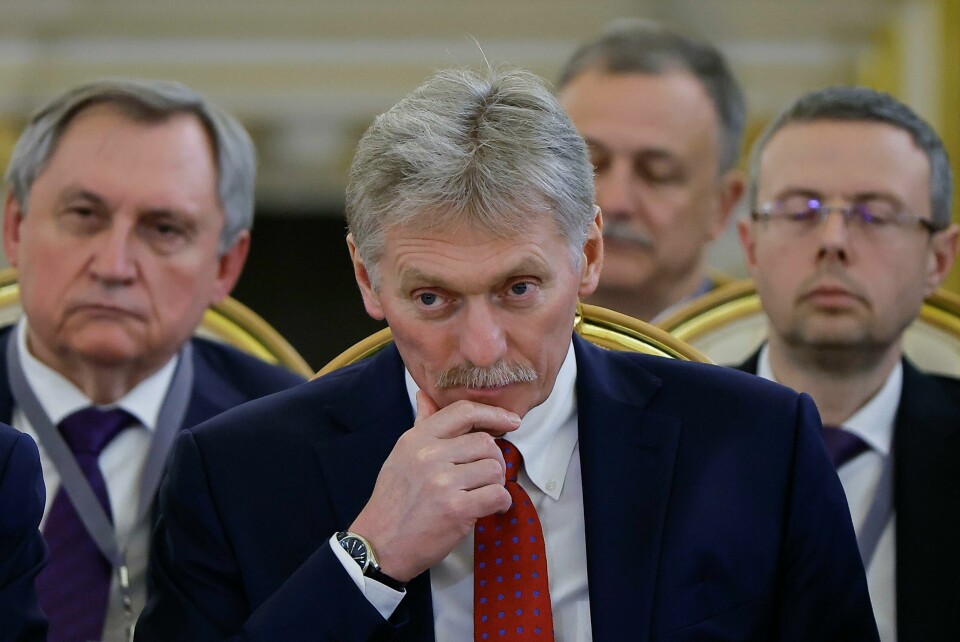Kreml-talsmann Dmitrij Peskov liker ikke uttalelsene fra Nato-sjef Jens Stoltenberg om mulig bruk av vestlige langdistansevåpen mot Russland. Kreml-talsmann Dmitrij Peskov liker ikke uttalelsene fra Nato-sjef Jens Stoltenberg om mulig bruk av vestlige langdistansevåpen mot Russland. Foto: AP / NTB