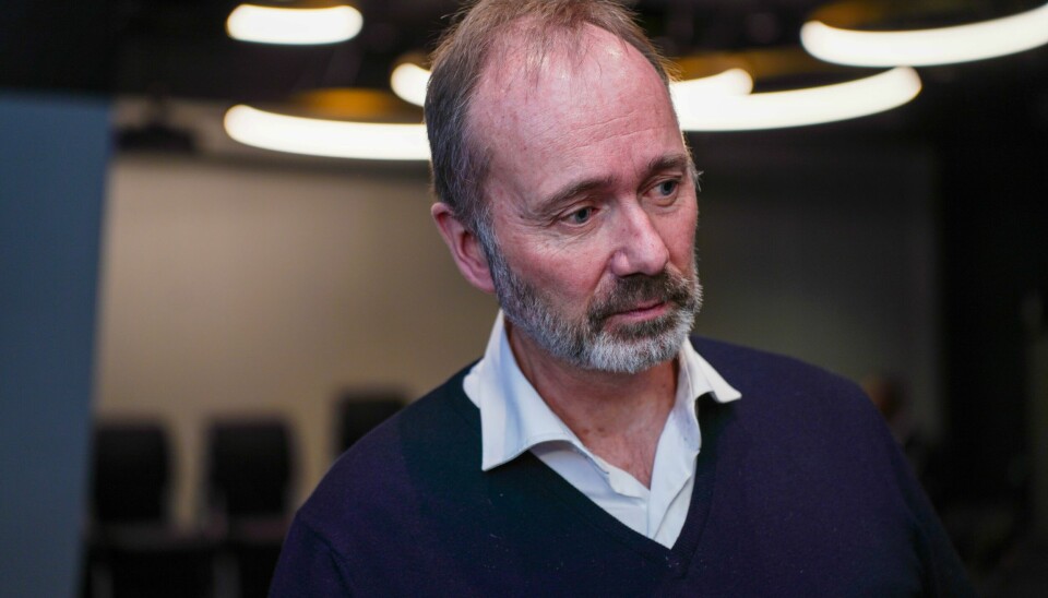 – Med Trond Giske på lista er det uaktuelt for mange helt sentrale og dyktige politikere å stå på lista, kommer det fram i et notat fra Tydal Ap ifølge Adressa. Trond Giske (AP) blir intervjuet etter å ha blitt valgt som nestleder i Trondheim Arbeiderparti under Trondheim Arbeiderparti sitt årsmøte. Foto: Joakim Halvorsen / NTB