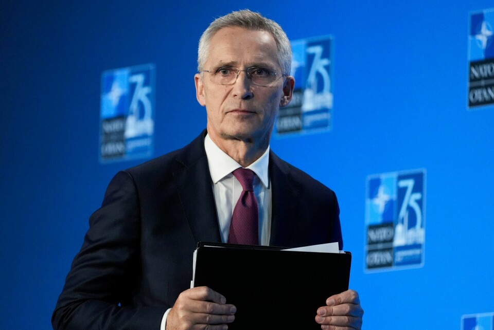 Jens Stoltenberg under et Nato-toppmøte i USA i sommer. Jens Stoltenberg under et Nato-toppmøte i USA i sommer. Foto: Stephanie Scarbrough / AP / NTB