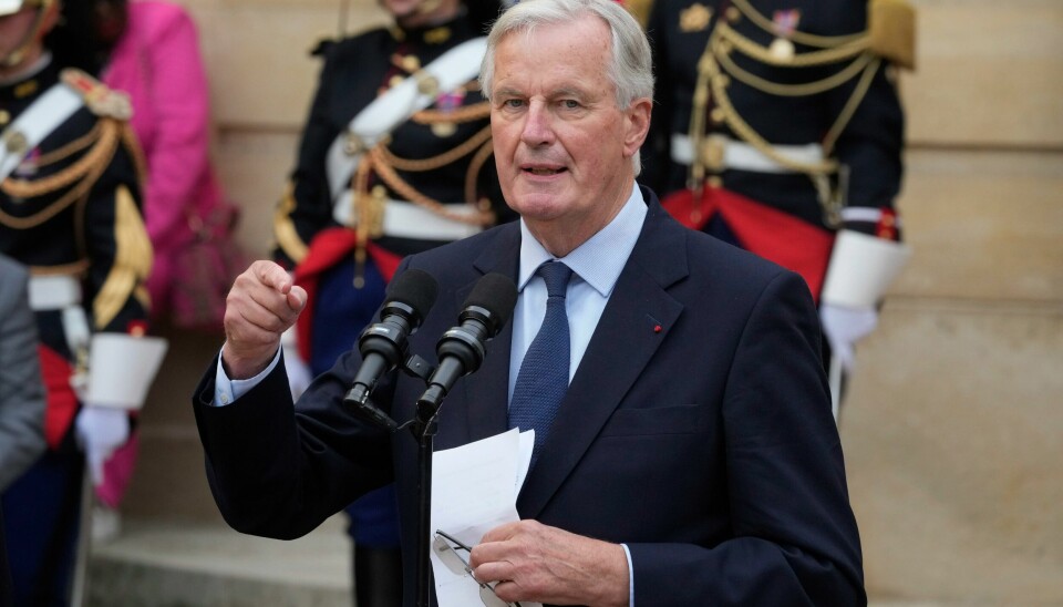 Frankrikes ferske statsminister Michel Barnier har fått president Emmanuel Macrons godkjent-stempel for sin nye regjering. Frankrikes ferske statsminister Michel Barnier har fått president Emmanuel Macrons godkjent-stempel for sin nye regjering. Foto: AP / NTB