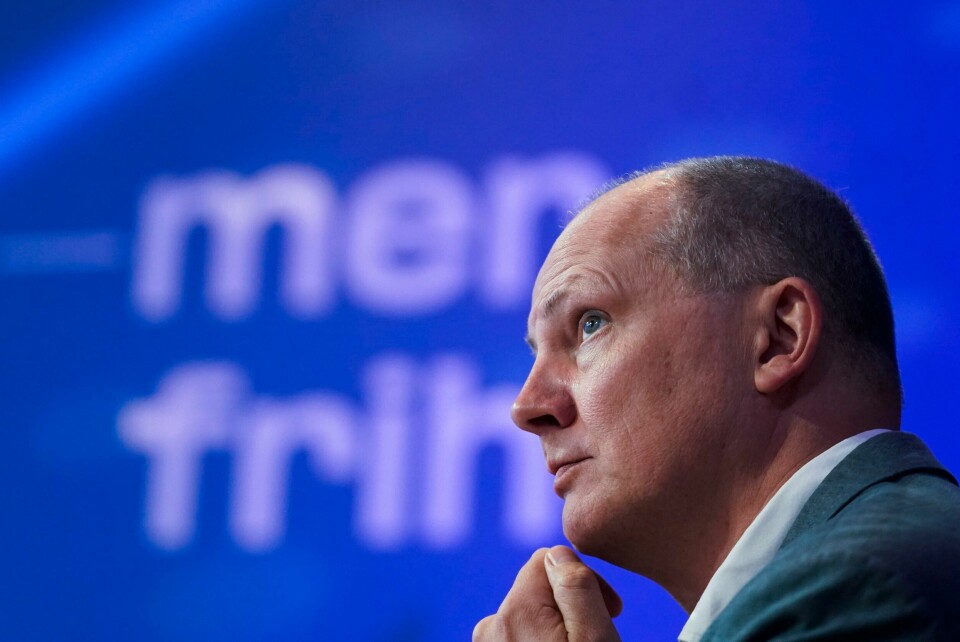 Tidligere Frp-nestleder og samferdselsminister Ketil Solvik-Olsen er styremedlem i den nye organisasjonen «Fellesaksjonen for verdiskaping og privat norsk eierskap». Her er han fotografert under Fremskrittspartiets landsmøte i 2023. Tidligere Frp-nestleder og samferdselsminister Ketil Solvik-Olsen er styremedlem i den nye organisasjonen «Fellesaksjonen for verdiskaping og privat norsk eierskap». Her er han fotografert under Fremskrittspartiets landsmøte i 2023. Foto: Terje Pedersen / NTB