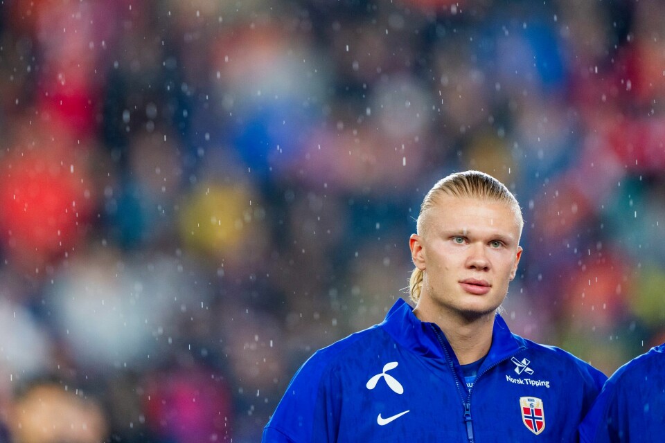 Erling Braut Haaland avbildet før Norges nasjonsligakamp mot Østerrike nylig Erling Braut Haaland avbildet før Norges nasjonsligakamp mot Østerrike nylig. Foto: Fredrik Varfjell / NTB