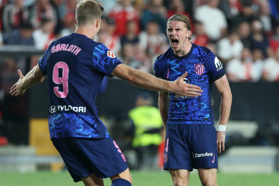 Alexander Sørloth satte opp målet til Connor Gallagher, da Atletico Madrid avga poeng i byderbyet mot Rayo Vallecano søndag Alexander Sørloth satte opp målet til Connor Gallagher, da Atletico Madrid avga poeng i byderbyet mot Rayo Vallecano søndag