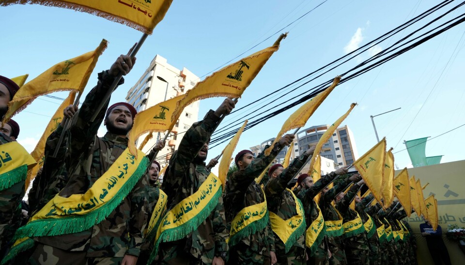 Hizbollah-militsen i Libanon hevder å ha 100.000 menn under våpen. Hizbollah-militsen i Libanon hevder å ha 100.000 menn under våpen. Foto: AP / NTB