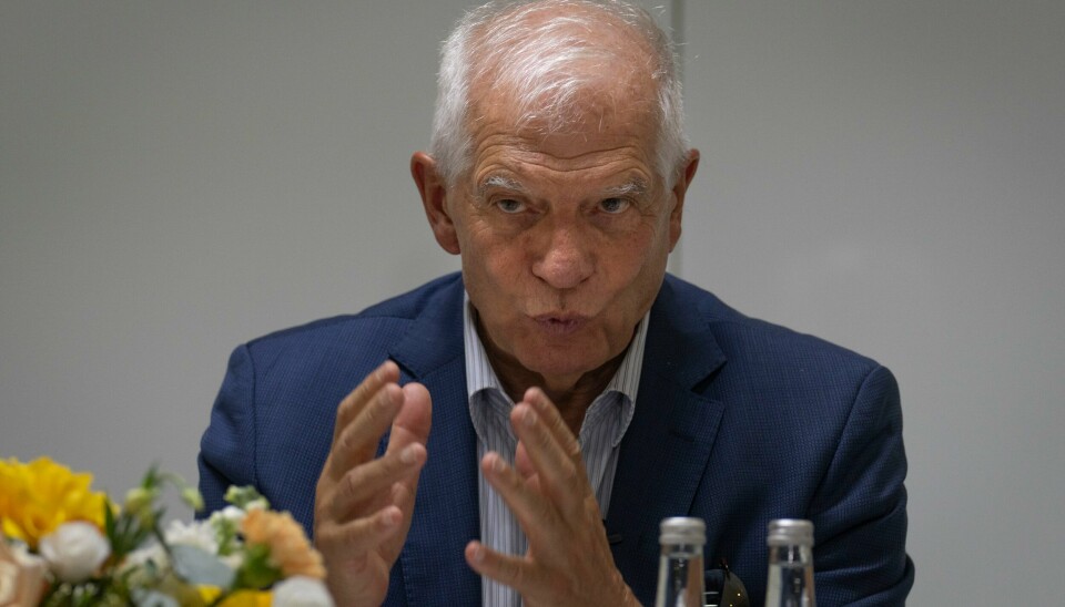 Ingen synes å være i stand til å stoppe Israels statsminister Benjamin Netanyahu fra å eskalere konflikten i Midtøsten, sier EUs utenrikssjef Josep Borrell. Ingen synes å være i stand til å stoppe Israels statsminister Benjamin Netanyahu fra å eskalere konflikten i Midtøsten, sier EUs utenrikssjef Josep Borrell. Foto: Altaf Qadri / AP / NTB