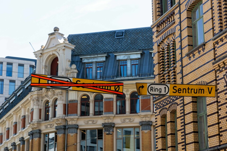 Ring 1 er stengt gjennom Oslo sentrum. Det har ført til at flere har valgt å benytte seg av kollektivtransport. Ring 1 i Oslo sentrum stenges i tre år. Samtidig er elbilene blitt kastet ut av kollektivfeltet på E18. Det vil Askers ordfører ha en slutt på. Foto: Tor Erik Schrøder / NTB