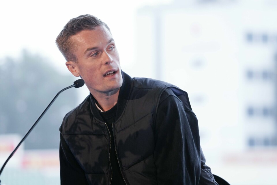 Filip Ingrebrigtsen vant NM i gateløp lørdag. Her under en presseseanse i forbindelse med den nye serien med løperbrødrene Ingebrigtsen. Filip Ingrebrigtsen vant NM i gateløp lørdag. Her under en presseseanse i forbindelse med den nye serien med løperbrødrene Ingebrigtsen. Foto: Thomas Fure / NTB