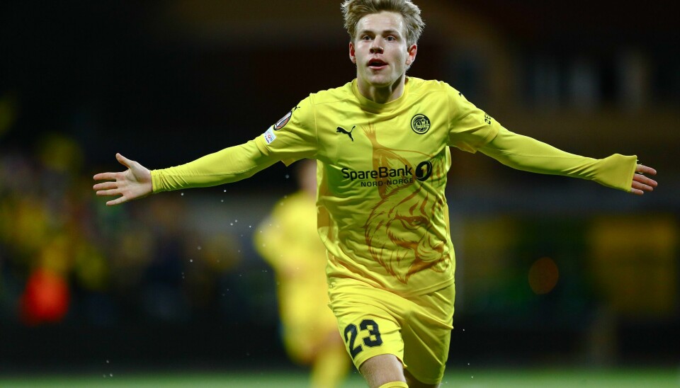 Jens Petter Hauge spilte svært godt for Bodø/Glimt mot Porto onsdag. Jens Petter Hauge spilte svært godt for Bodø/Glimt mot Porto onsdag. Foto: Mats Torbergsen / NTB