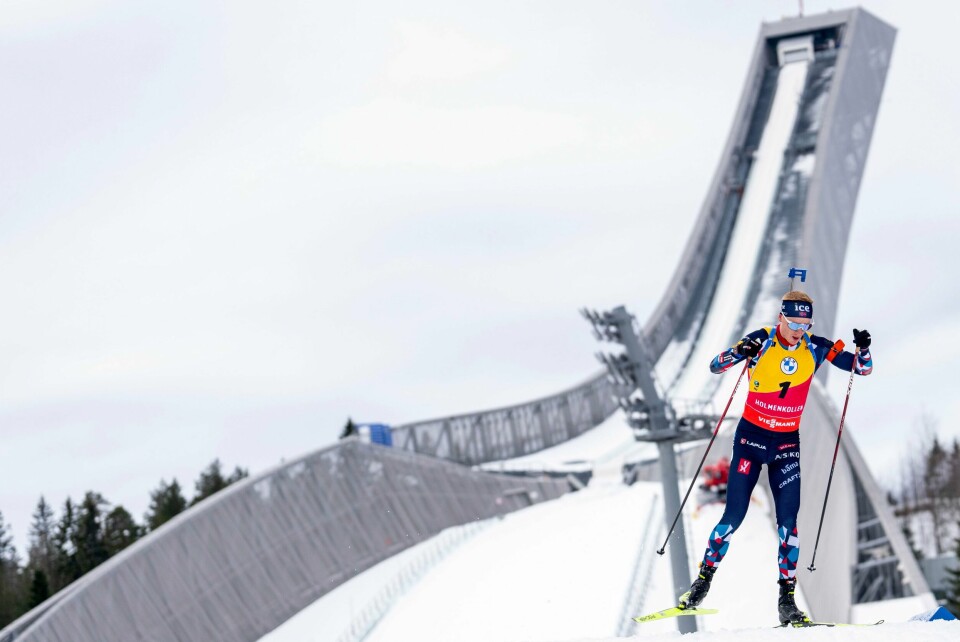 VM i skiskyting legges igjen til Holmenkollen. VM i skiskyting legges igjen til Holmenkollen. Foto: Javad Parsa / NTB