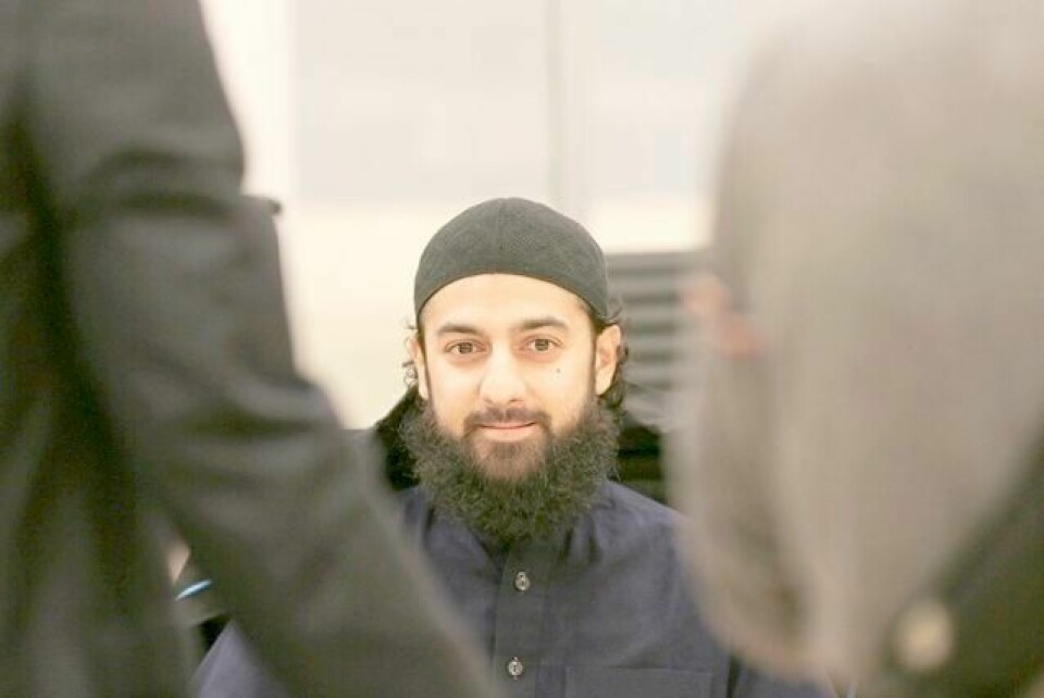 I RETTEN: Ubaydullah Hussain er i Oslo tingrett frifunnet for indirekte oppfordring til terror. FOTO: VIDAR RUUD/NTB SCANPIX