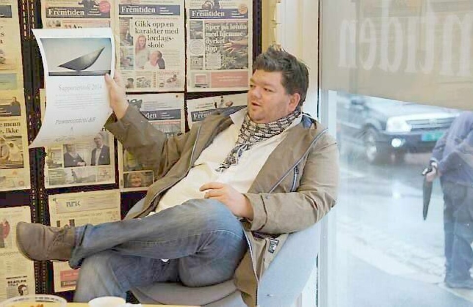 - Uansett hvor flinke vi er på organisering, er det barn som ikke kommer seg på innebadet i morgen, sier Ronny Johnsen. FOTO: KATRINE STRØM