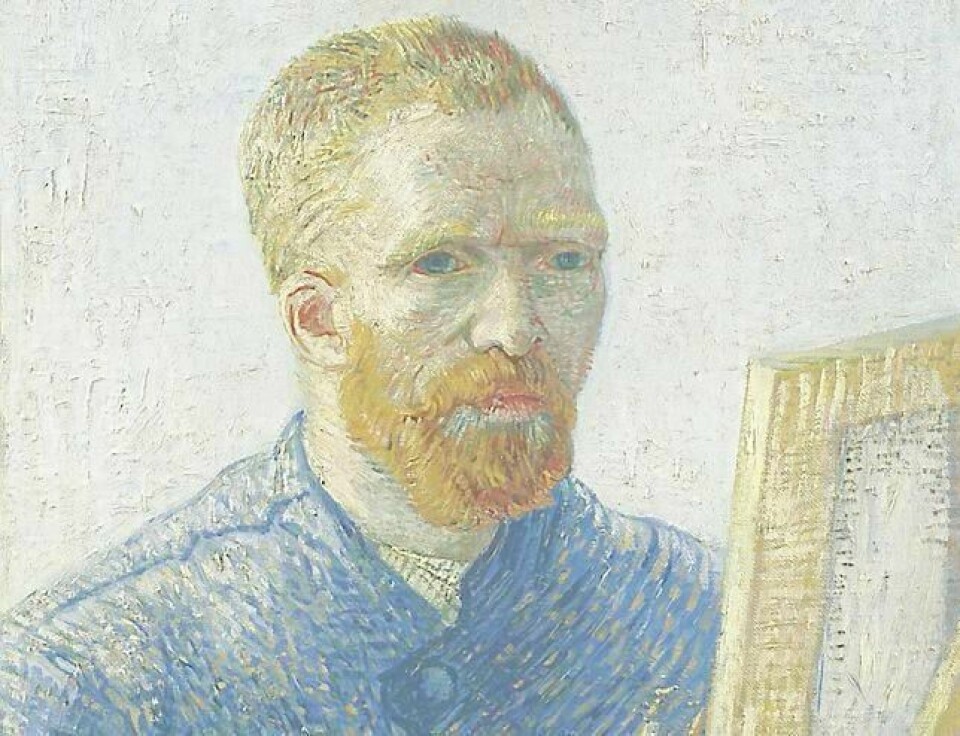 Vincent van Goghs «Selvportrett som maler» fra 1887-88 er i dag å se på Van Gogh Museum i Amsterdam. Og «Å skrive livet», en samling av Van Goghs brev, kom nylig ut på norsk. ILLUSTRASJON: ASCHEHOUG/«Å SKRIVE LIVET»
