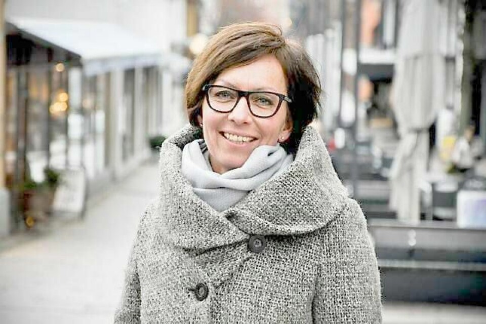 Hanne Tollerud, nominasjonskomiteen i Moss Aps ordførerkandidat. FOTO: HANNA SOMMERSTAD