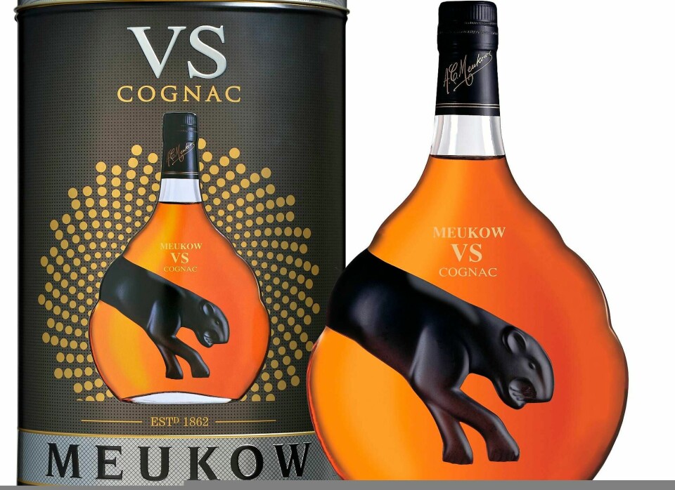 Meukow V.S. Cognac/Frankrike.