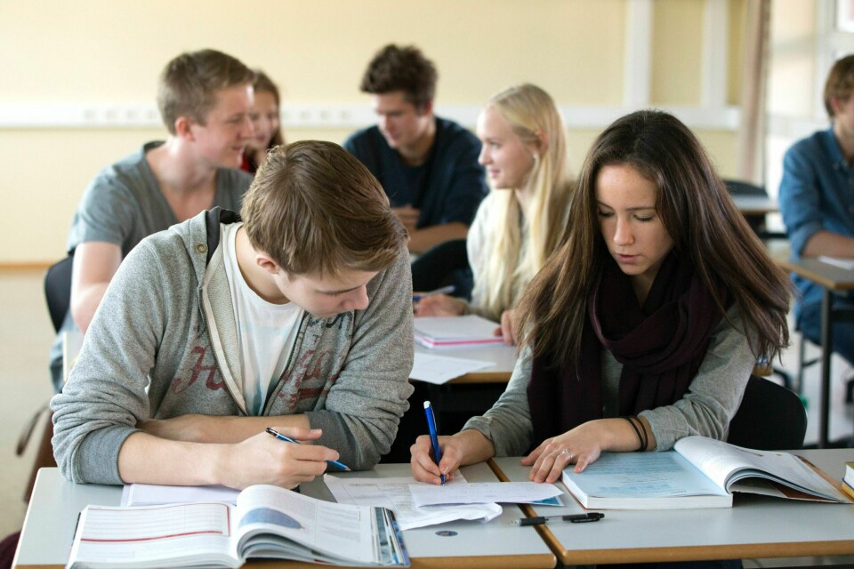Elever som leser. ILLUSTRASJONSFOTO: NTB SCANPIX