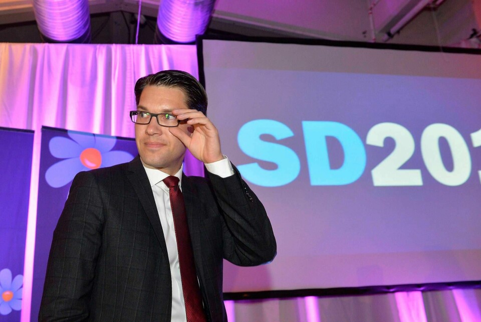 Desemberavtalen kan gi for tida sykmeldte Jimmie Åkesson og hans parti sympati i tida framover. FOTO: ANDERS WIKLUND/NTB SCANPIX