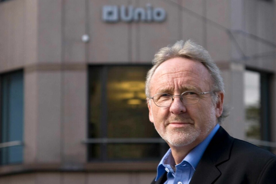 Unio-leder Anders Folkestad sier det er opp til motparten å respondere på streiken.
