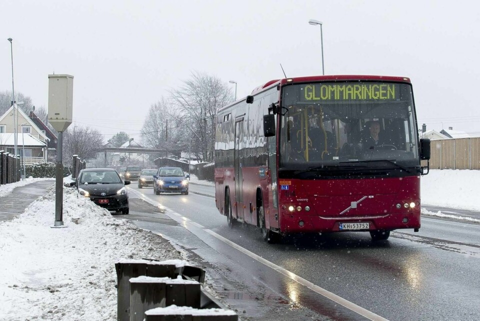 Glommaringen har store utfordringer med å holde rutetidene i rushtrafikken.