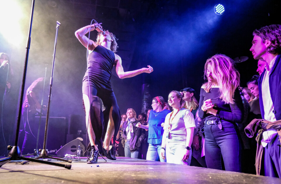 Metteson innfridde forventningene under sin eneste Bylarm-konsert, på Blå fredag. Metteson