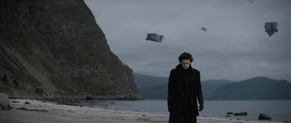«Dune» er en ny storfilm som vil komme på HBO Max i oktober. blant annet i Stad kommune. Dune