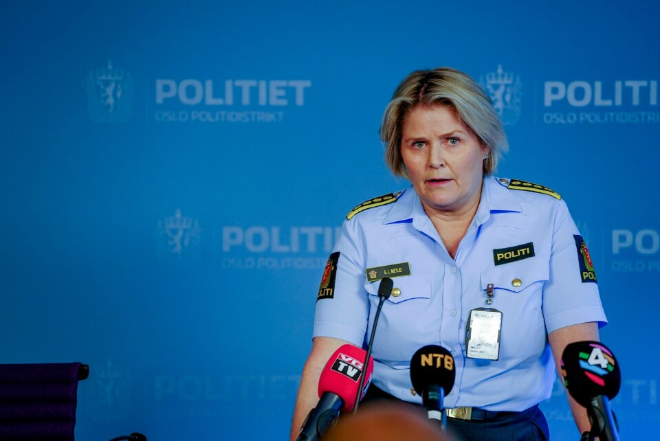 Leder for Etterretning og etterforskning (FEE) i Oslo politidistrikt, Grete Metlid. Politiinspektør Grete Lien Metlid i Oslo-politiet. Foto: Ali Zare / NTB