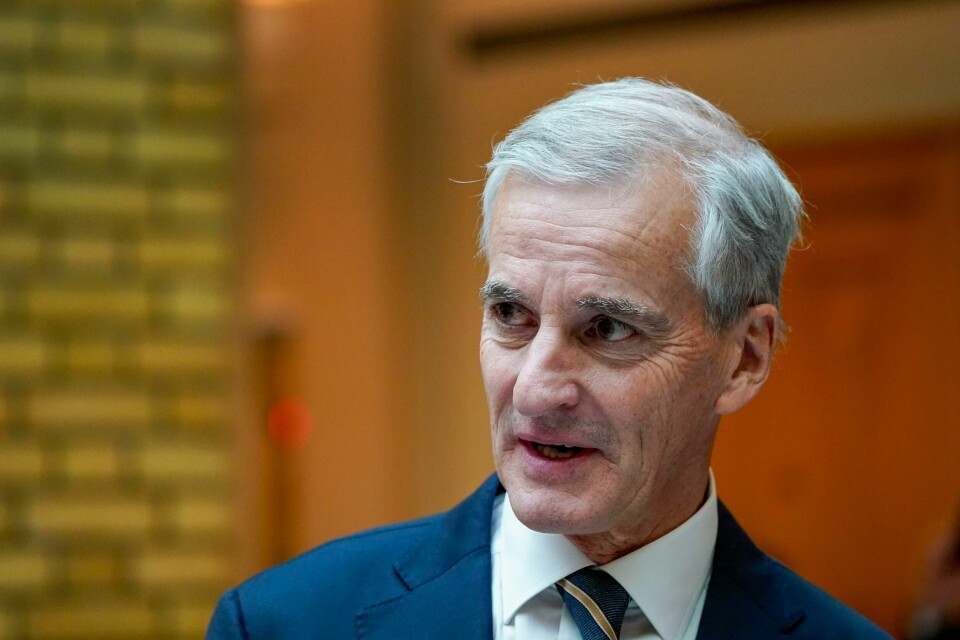 Ap-leder og påtroppende statsminister Jonas Gahr Støre etter den høytidelige åpningen av Stortinget. Ap-leder og påtroppende statsminister Jonas Gahr Støre etter den høytidelige åpningen av Stortinget.Foto: Torstein Bøe / NTB