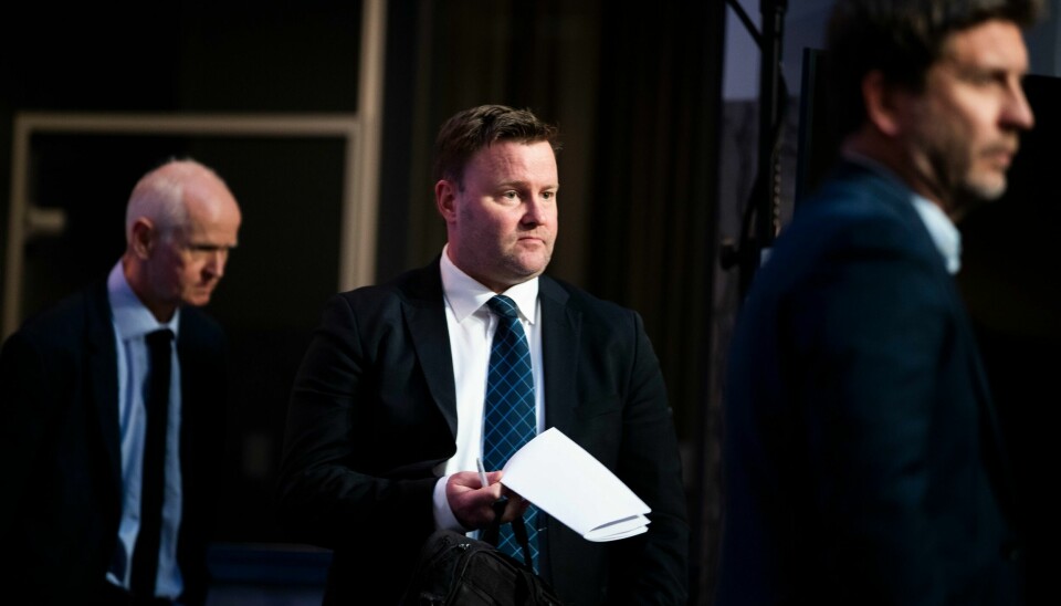 Assisterende direktør i Helsedirektoratet, Espen Rostrup Nakstad, mener at Folkehelseinstituttet og Helsedirektoratet har hatt en ulik situasjonsforståelse gjennom hele pandemien. Assisterende direktør i Helsedirektoratet, Espen Rostrup Nakstad, mener at Folkehelseinstituttet og Helsedirektoratet har hatt en ulik situasjonsforståelse gjennom hele pandemien.Foto: Berit Roald / NTB