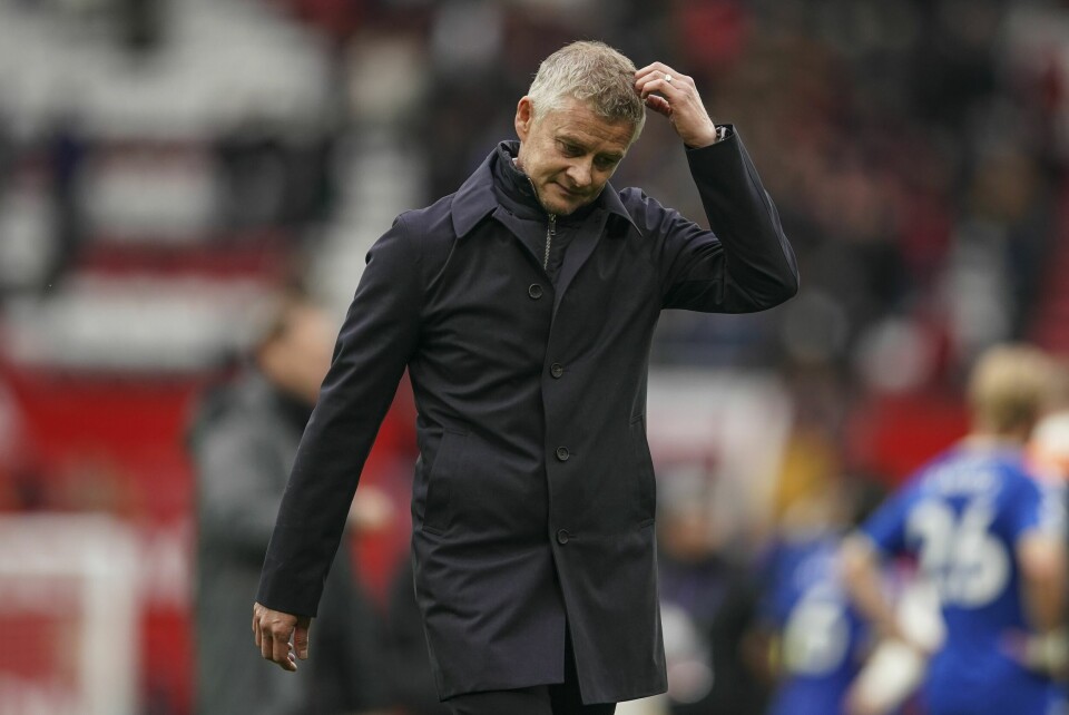 Manchester United-manager Ole Gunnar Solskjær får mange kritiske spørsmål om dagen. Manchester United-manager Ole Gunnar Solskjær får mange kritiske spørsmål om dagen. Foto: Dave Thompson / AP / NTB