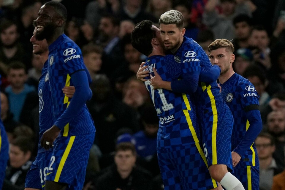 Jorginho scoret to straffemål i oppgjøret mot Malmö onsdag. Jorginho scoret to straffemål i oppgjøret mot Malmö onsdag. Foto: Alastair Grant / AP / NTB
