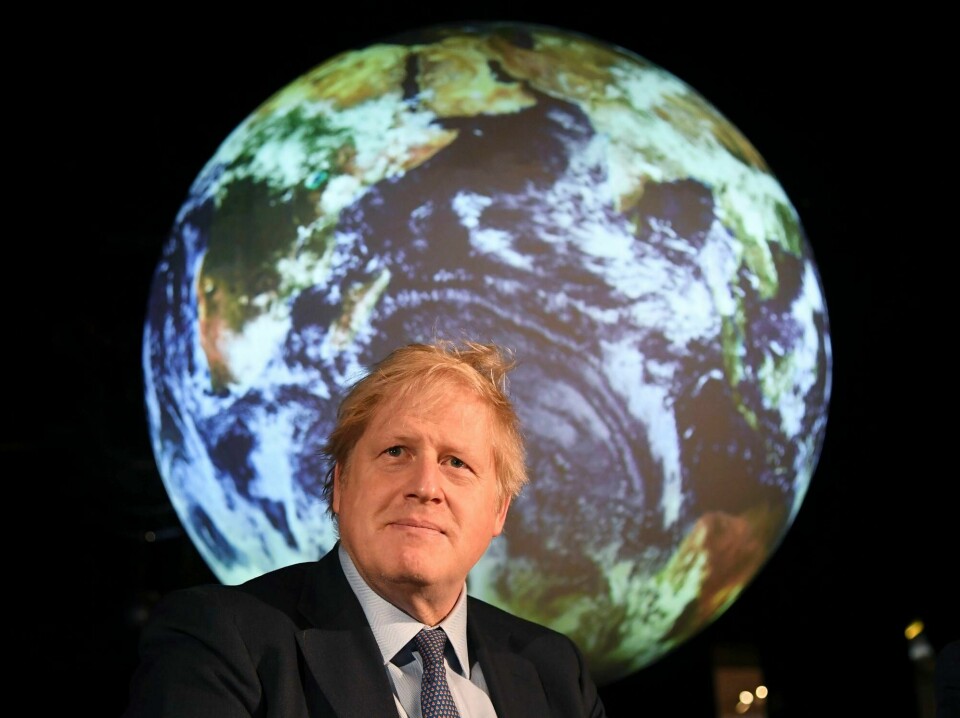 Storbritannias statsminister Boris Johnson er vert for klimakonferansen COP26 I Glasgow i november. Møtet skulle egentlig vært holdt i 2020. Storbritannias statsminister Boris Johnson er vert for klimakonferansen COP26 I Glasgow i november. Møtet skulle egentlig vært holdt i 2020.